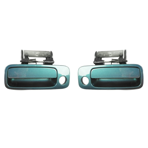 CF Advance For 00-04 Toyota Avalon Front Left and Right Outside Door Handle Set of 2PCS 6S7 Aspen Green Pearl 2000 2001 2002 2003 2004