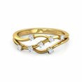 thumbnail image 5 of HeartsAndYou 1ct Engagement Ring for Women Round Cut Moissanite Cluster Design 18k Yellow Gold Over Silver, 5 of 9
