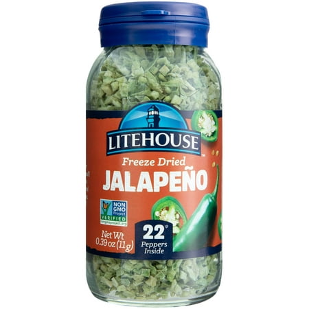 Litehouse Freeze Dried Jalapeno Herb, 0.39 Ounce 1-Pack (Best Way To Freeze Herbs)