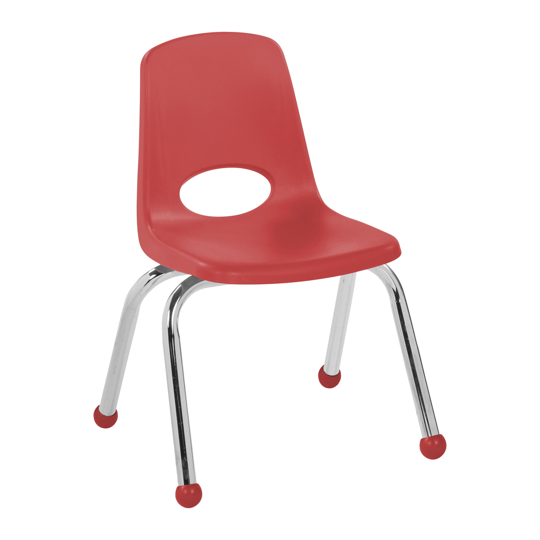 Factory Direct Partners Kids Dry-Erase Activity Table and Stack Chair Set, White Blue