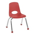 thumbnail image 2 of Factory Direct Partners Kids Dry-Erase Activity Table and Stack Chair Set, White Blue, 2 of 5