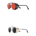 thumbnail image 1 of Gafas de Sol Estilo Vintage con Filtro para Hombres y Mujeres rojo + negro, 1 of 9