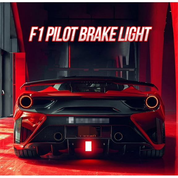 Zyutaosan F1 Style Led Brake Pilot Lights For Car Motorcycle 15Led Rear Tail Lights Auto Warning Reverse Stop Safety Lamps Drl 12V