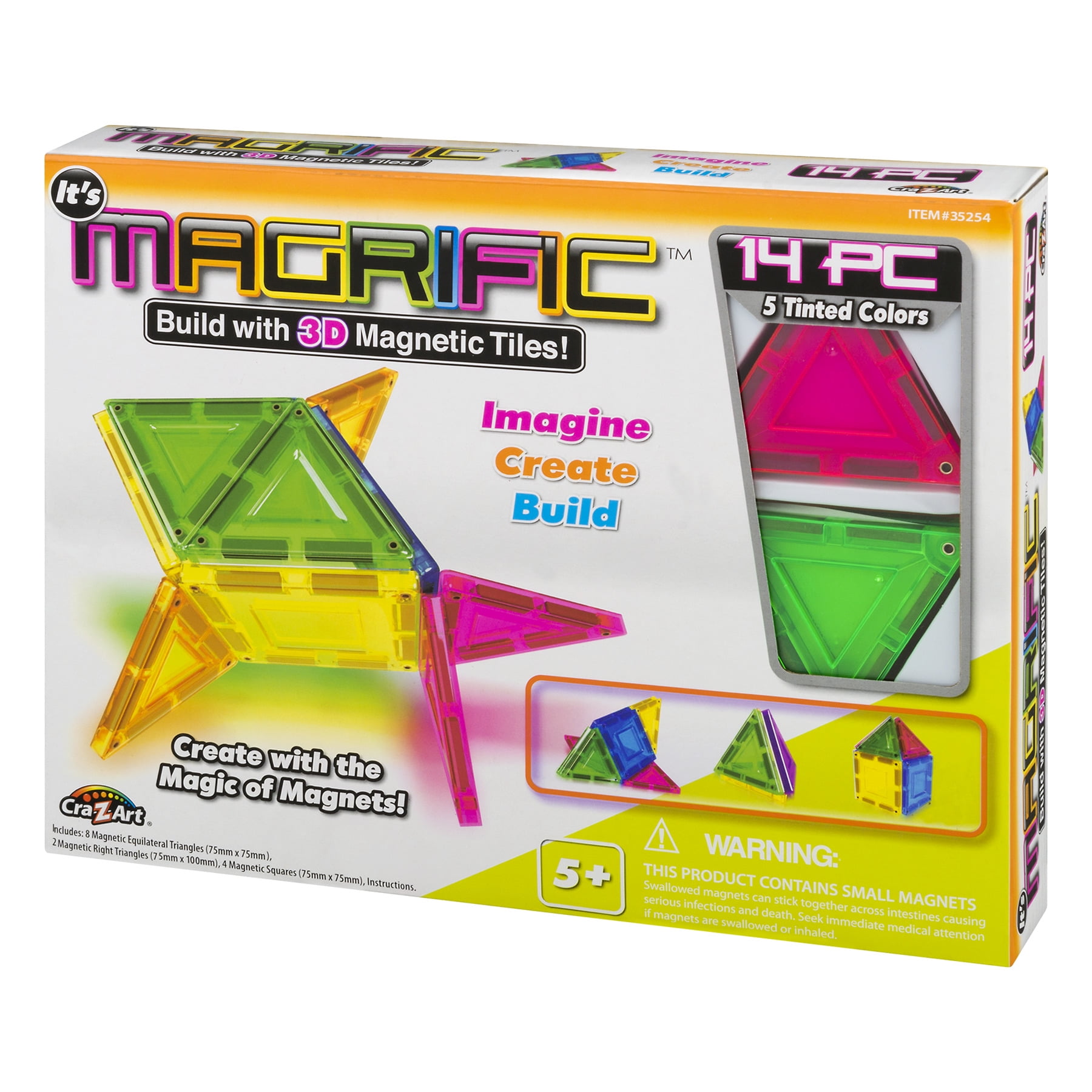 magrific 3d magnetic tiles