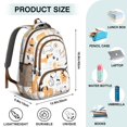 thumbnail image 5 of Cute Akita Dog Beagle Bulldog Rottweiler Dachshund Backpack for School,Cute School Bag,Schoolbag with Adjustable Shoulder Straps & Padded Back,16.9 Inch, 5 of 5