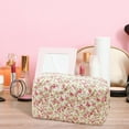 thumbnail image 6 of Stgfyxgs Cosmetic Bag Travel Cosmetics Storage Bag Flower Printed Stylish Handbag Make up Organizer for Dresser Hotel Wedding Bathroom Red Green, 6 of 9