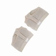 thumbnail image 1 of Tangas para pies con almohadillas para las patas para danza de jazz y ballet, zapatos de media lírica, accesorio de fitness (color piel/XL), 1 of 15