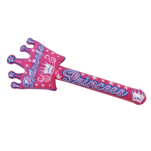 36" Large Inflatable Pink Princess Wand Swimming Pool Float Blow Up Water Toy Party Game Floatie