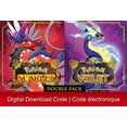 thumbnail image 1 of Pokemon Scarlet & Pokemon Violet Double Pack - Nintendo Switch [Digital Code], 1 of 1