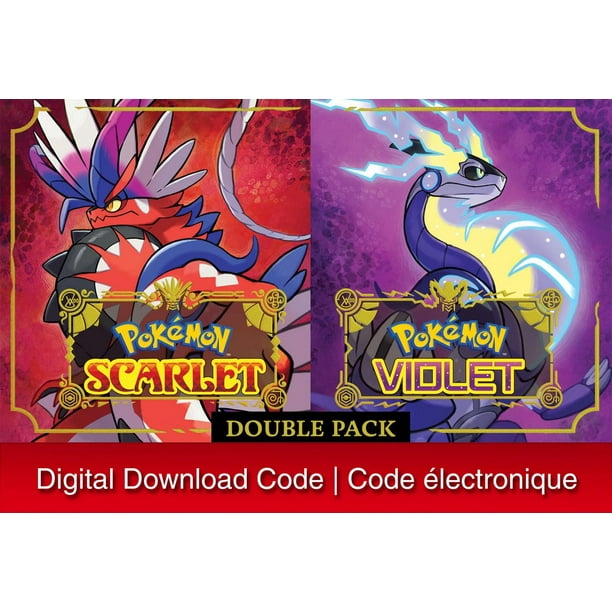 Pokemon Scarlet & Pokemon Violet Double Pack - Nintendo Switch