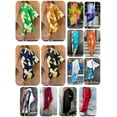 thumbnail image 2 of Women Beach Cover Ups Dress One Shoulder Irregular Robes Holiday, 2 of 8