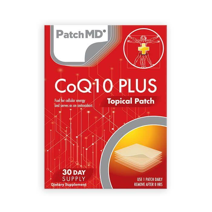 PatchMd - CoQ10 Topical Patches - 30 Day Supply
