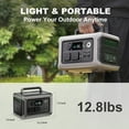 ALLPOWERS R600 Portable Power Station 600W, 299Wh LiFePO4 Battery