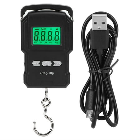 

Digital Scale 4 Units Portable Fishing Scale Multifunctional For Home Kitchen Accessory Express Delivery Luggage Fishing Restaurant
