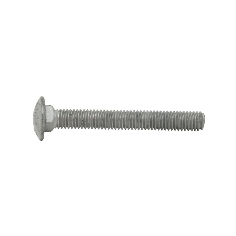 1/2-13 x 8 in. Carriage Bolt, Galvanized - McFeely's 1/2-13 x 8 in. Carriage Bolt, Galvanized - McFeely's