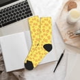 thumbnail image 6 of Pofeuu Toast Print Crew Socks, Adult Running Hiking Socks for Youth and Adult, 6 of 7