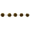 thumbnail image 3 of Gold Pom Pom Christmas Garland, 6 ft, by Holiday Time, 3 of 5