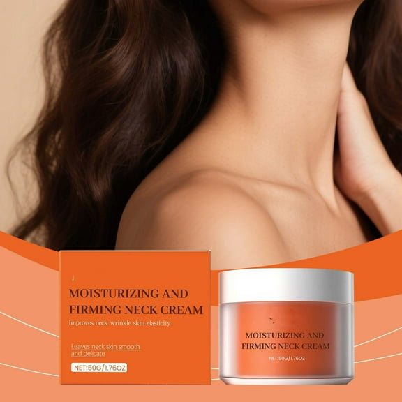 PiGOGI Firming & Lifting Roller Neck Cream for Fine Lines, Moisturizing & Tightening, 50g