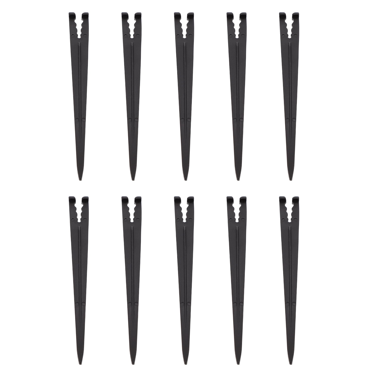 LOLIPPYY Gardening Drip Irrigation Supplies, Easy to Install, Black, 200Pcs