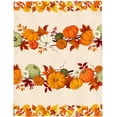 thumbnail image 5 of Fall Blanket for Couch/Bed Thanksgiving Pumpkins Autunm Leaf Throw Blanket Soft Cozy Flannel Throws All Seanson Blanket for Boys/Grils Kids 59"x79", 5 of 6