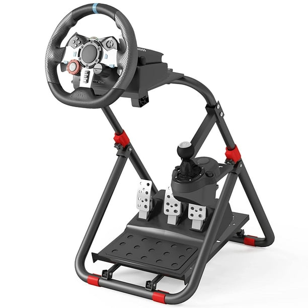 entusiasta Mirar calcetines TSJUN Racing Steering Wheel Stand Collapsible Tilt-Adjustable Racing  Simulator for Logitech G923 G920 G29 Racing Stand For Thrustmaster T248X  T248 T300 T150 458 TX Xbox PC PS4 PS5 - Walmart.com