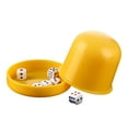 thumbnail image 7 of Shoreew 1 Set Dice Cup with Base 6 Dot Dice Heavy Duty Manual Shaker Cup Adults Family Night Bar Party Gambling Drinking Board Game Casino Equipment, 7 of 7