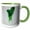 Green/White, variant on 3drose, Bok Choy Chinese Cabbage Vegetable Produce Healthy Food Nutrition Diet, 11oz Mug