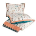 thumbnail image 5 of Makers Collective Floral English Garden Pink 3-Piece Comforter Set, Full/Queen, 5 of 10