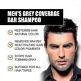 thumbnail image 5 of 3pcs Gray Hair Coverage Soap Hair Darkening Compressed Shampoo Soap Bar 2023 New~A, 5 of 5