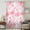 LightCoral, variant on Watercolor Green Floral Sheer Curtains 45 Inches Long, Teal Ombre Botanical Summer Light Filering Curtains, Breathable Simi Curtain Privacy Drapes for Kitchen Bathroom Small Window Treatment