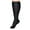 Black, variant on COM1950s Men's Running Socks, Mens Casual Solid Running Fitness Plus Extra Large Nylon Nurse High Socks, and 1 Socks Men