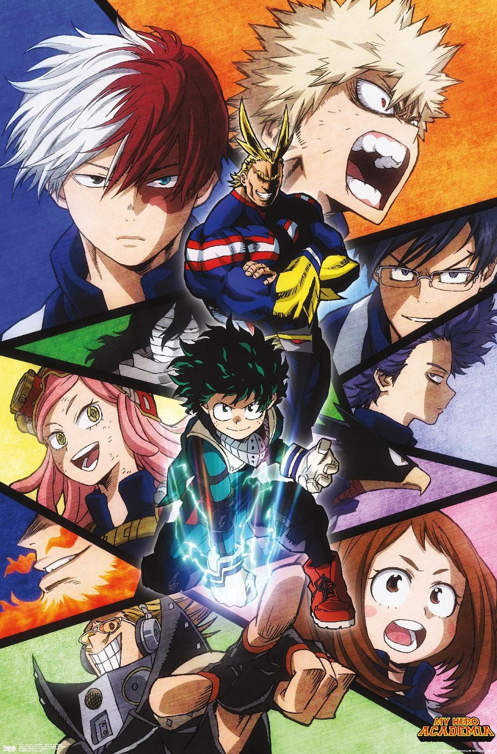 My Hero Academia: Season 2 - Key Art Wall Poster, 22.375" x 34"