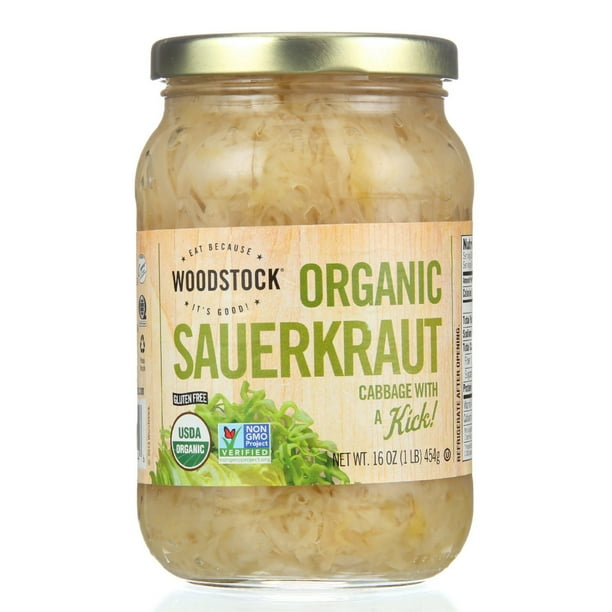 Woodstock Organic Sauerkraut, 16 Oz