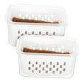 thumbnail image 6 of Masteelf 2pcs Seedling Pots With Drainage Soilless Sprouting Planting Pots Clear Nursery Transplanting Containers Gardening Accessories, 6 of 8