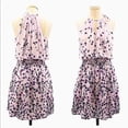 thumbnail image 1 of Lovestitch Smocked Waist Halter Dress Blush Lavender Purple Size Small, 1 of 1