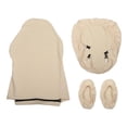 thumbnail image 3 of Fundas elásticas para sillas gamer de ordenador de oficina, funda jacquard para silla gamer, fundas de oficina Beige, 3 of 9
