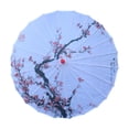 thumbnail image 4 of Paraguas de papel aceitado chino de 32 pulgadas, decoración estilo chinoiserie, accesorios para fotografías, paraguas de seda Estilo F, 4 of 8
