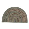 thumbnail image 1 of Colonial Mills Rug IC20ASLICESET Rustic Braided Kitchen Slice  Palm - 1 ft. 6 in. x 2 ft. 6 in. - Set of 2, 1 of 1