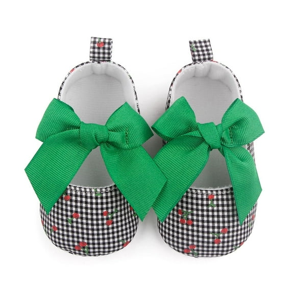 EnJoCho Toddle Summer Shoes Baby Girls Soft Sole Bow Princess Wedding Dress Shoes Mary Jane Light Baby Sneaker Shoes Little Girl Summer Casual Home Outdoor Shoes