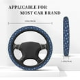 thumbnail image 4 of KLL Car Steering Wheel Cover, Universal 15 inch, Soft Elastic and Comfortable,Car Accessories Decorations-Party Shark Cut, 4 of 7