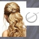 thumbnail image 3 of Pinza para el pelo con forma de luna, copo de nieve y estrella vintage: horquilla de aleación para mujer, accesorios para el cabello con pinza lateral para mujeres y niñas, peinado grueso, 3 of 8
