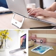 thumbnail image 7 of Fintie Aluminum Portable Laptop Stand for MacBook/iPad Pro/Samsung/RCA/Lenovo/Tablet/Notebook 9-17" Holder, 7 of 7