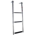 thumbnail image 4 of Hoffen Telescoping 3 Step Ladder Extensionable Swim Step Boat Ladder with Wider Steps Stainless Steel for Marine Boat Yacht Swimming Pool, 4 of 5