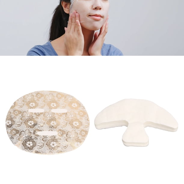 Papel de máscara de zona T papel de máscara facial de bricolaje suave desechable seguro transpirable para el hogar para hidratar ANGGREK Otros