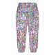 thumbnail image 3 of Mujeres Capri Pantalones Casual Suelto Largo Pantalones de Impresión con Corbata Elástica Cintura Y Bolsillos, 3 of 6