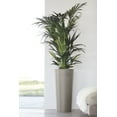 thumbnail image 3 of Ecopots Amsterdam Mid High Durable Modern Round Indoor/Outdoor Recycled Based Composite Flower Pot Planter, Taupe, 26", 3 of 4