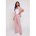 thumbnail image 2 of Women's Seersucker High Waisted Pull On Pants, 2 of 4