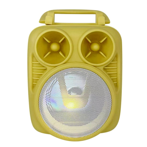 Pisexur Electrónica para Hombres Altavoz Bluetooth Inalámbrico K Canción Volumen Hogar Exterior Teléfono Móvil Tarjeta Subwoofer Altavoz Portátil Radio/USB/TF Electrónica para Niños, Organizador de E
