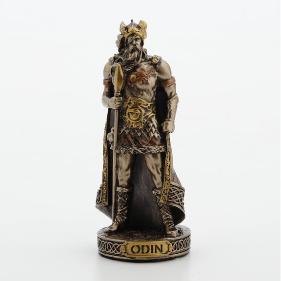 Veronese Design Odin All Father, 3 3/8 Inches, Bronze