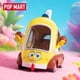 thumbnail image 2 of Popmart-caja ciega de la serie de coches de turismo de Bob Esponja, figura misteriosa de acción Kawaii, Caixas Supresas, juguetes y pasatiempos, regalos de cumpleaños, 2 of 4
